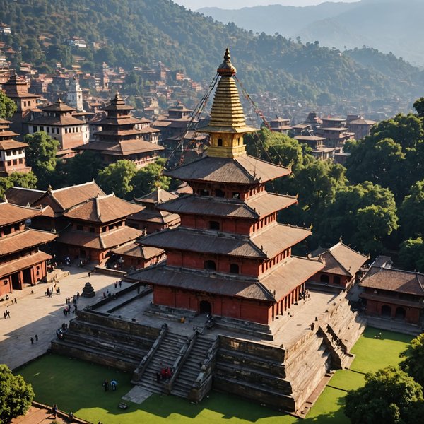 Comment organiser une visite des temples antiques de la vallée de Katmandou, Népal?